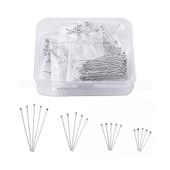 Tarnish Resistant 304 Stainless Steel Head Pins&nbsp;STAS-X0017-20P