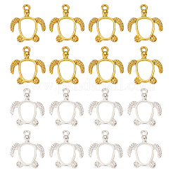 40Pcs 2 Colors Alloy Open Back Bezel Pendants&nbsp;FIND-CD0001-05