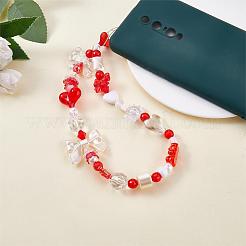 150 Pieces Random Rose Acrylic Beads Bear Pastel Spacer Beads Butterfly Loose Beads for Jewelry Keychain Phone Lanyard Making&nbsp;X-JX543H
