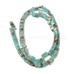 Synthetic Regalite/Imperial Jasper/Sea Sediment Jasper Beads Strands&nbsp;G-Z045-A20-01