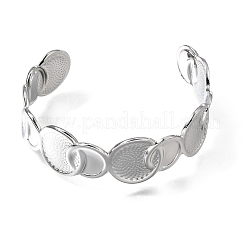 304 Stainless Steel Cuff Bangles for Women&nbsp;BJEW-T030-01P
