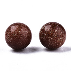 Synthetic Goldstone Beads&nbsp;LS-G-R483-06-8mm