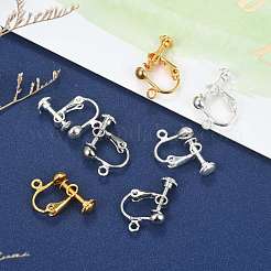 Brass Screw-Back Earring with Loop&nbsp;EC143-M