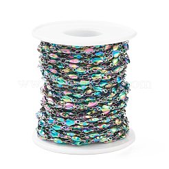 Rainbow Color 304 Stainless Steel Link Chains&nbsp;STAS-P219-37M
