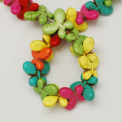 Synthetical Turquoise Beads Strands&nbsp;TURQ-S134-M