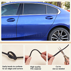 10M PVC Car Interior Moulding Trim&nbsp;AJEW-WH0609-403B