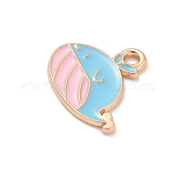 Alloy Enamel Pendants&nbsp;ENAM-A008-40KCG-02