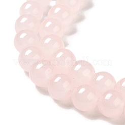 Baking Paint Imitation Jade Glass Round Bead Strands&nbsp;DGLA-Q021-8mm-02