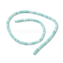 Ombre Effect Dyed Glass Beads Strands&nbsp;X-GLAA-C043-01J