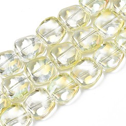 Electroplate Glass Beads Strand&nbsp;EGLA-S188-21