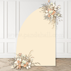 Cloth D-shaped Arch Backdrop Cover for Birthday Party Wedding Baby Shower Decorations&nbsp;DIY-WH20079-043C