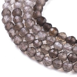 Natural Smoky Quartz Beads Strands&nbsp;X-G-R475-031