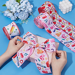 3 Rolls 3 Styles Polyester Ribbon&nbsp;OCOR-UN0001-16