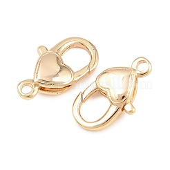 Brass Lobster Claw Clasps&nbsp;KK-H287-08H-G