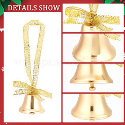 AHADEMAKER 12Pcs 6 Style Brass Bells&nbsp;AJEW-GA0004-39