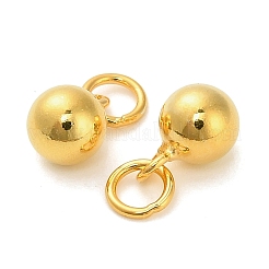 925 Sterling Silver Hollow Round Charms&nbsp;STER-P071-19G