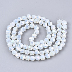 Electroplate Glass Beads Strands&nbsp;EGLA-T019-07A