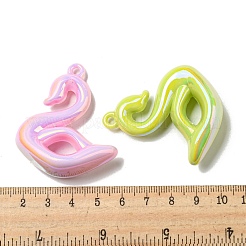 UV Plating Acrylic Pendants&nbsp;PACR-C006-22