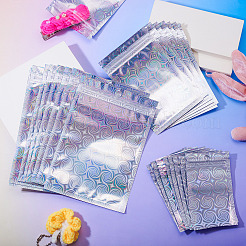 60Pcs 3 Styles Laser Plastic Resealable Bags&nbsp;ABAG-TA0001-56B
