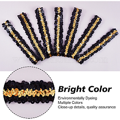 10Pcs Wide Stretch Sparkling Headband&nbsp;MRMJ-GF0001-45D
