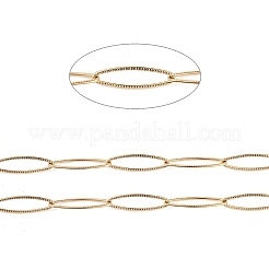 304 Stainless Steel Horse Eye Link Chains&nbsp;CHS-C006-06G