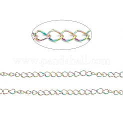 Ion Plating(IP) 304 Stainless Steel Curb Chain&nbsp;STAS-B020-05MC