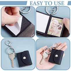 1Pc Imitation Leather Keychains&nbsp;HJEW-NB0002-17A