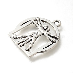 Tibetan Style Alloy Pendants&nbsp;FIND-G078-18AS