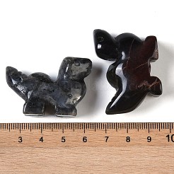 Natural Mixed Gemstone Dinosaur Figurines&nbsp;DJEW-M015-05