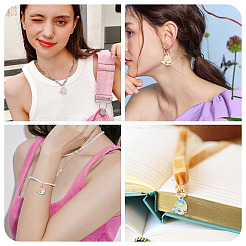 32Pcs 4 Colors Alloy Enamel Pendants&nbsp;FIND-TA0008-76A