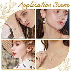 10Pcs 5 Style Brass Chain Tassel Big Pendants&nbsp;KK-HY0003-24