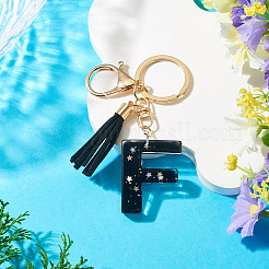 1Pc Resin Letter Keychains&nbsp;KEYC-TADJ0001-09F