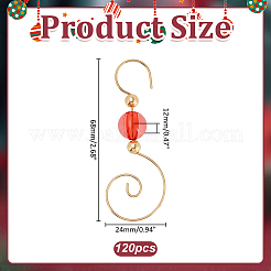 120Pcs Iron Hooks&nbsp;FIND-ME0003-59B