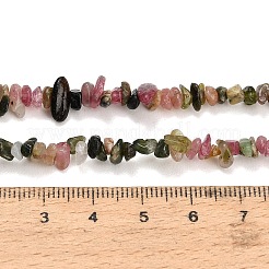 Natural Multicolor Tourmaline Beads Strands&nbsp;GG-CBAE051-A05-01