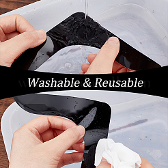 AHADEMAKER 16Pcs 2 Style PU Self Adhesive Non Slip Carpet Stickers&nbsp;FIND-GA0005-65