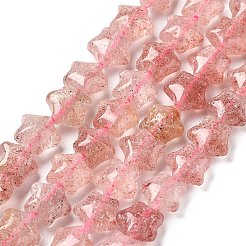 Natural Strawberry Quartz Beads Strands&nbsp;G-Z080-A19-8mm