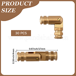 30Pcs Bress Column Folding Hinge&nbsp;FIND-CP0004-15