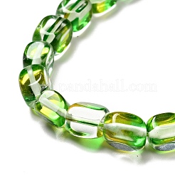 Electroplated Synthetic Moonstone Beads Strands&nbsp;G-P473-A01-M