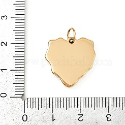 304 Stainless Steel Pendants&nbsp;STAS-K307-02A-G