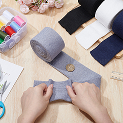 Cotton Ribbing Fabric for Cuffs&nbsp;DIY-WH0558-98C