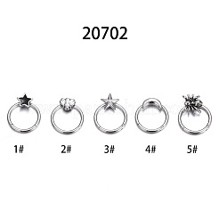 Halloween Stainless Steel Nose Rings&nbsp;WGADCDD-04