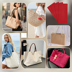 Felt Pad Rectangle Bag Bottom&nbsp;FIND-WH0149-85B