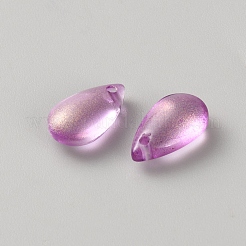 Transparent Glass Charms&nbsp;GLAA-WH0042-55