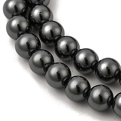 Non-magnetic Synthetic Hematite Beads Strands&nbsp;X-G-E133-4C