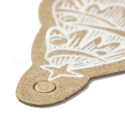 Christmas Theme Kraft Paper Gift Tags&nbsp;CDIS-L008-A07