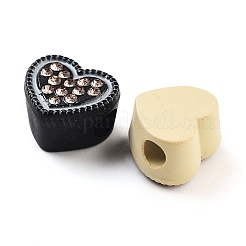 Opaque Resin European Beads&nbsp;RESI-M038-01
