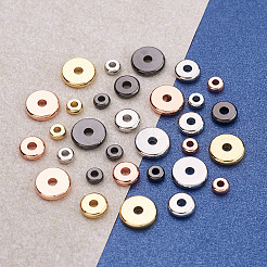 120Pcs 12 Style Brass Spacer Beads&nbsp;KK-CD0001-17