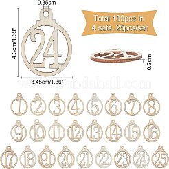 Wood Pendants&nbsp;WOOD-NB0001-56