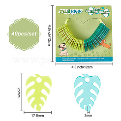 Transparent Blank Acrylic Pet Dog ID Tag&nbsp;PALLOY-AB00042