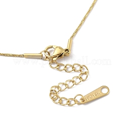 Ion Plating(IP) 304 Stainless Steel Round Snake Chain Necklace for Men Women&nbsp;X-NJEW-M200-11G